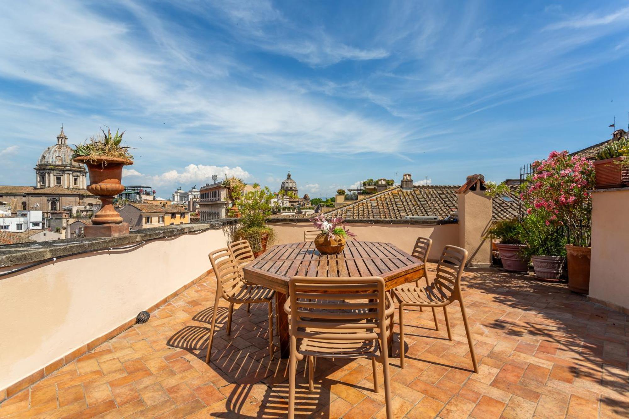 Iflat Campo De' Fiori Panoramic Penthouse Appartement Rome